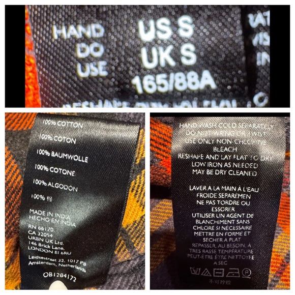 FREE PEOPLE We The Free Summer
Daydream Plaid Shirt in Grunge Combo Sz: S - Picture 15 of 15